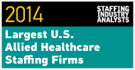 SIA logo for 2014 Largest US Allied Healthcare Staffing Firms