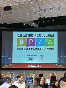 All Medical Personnel Named a 2021 Best Places to Work in North Texas for the Fourth Time 3