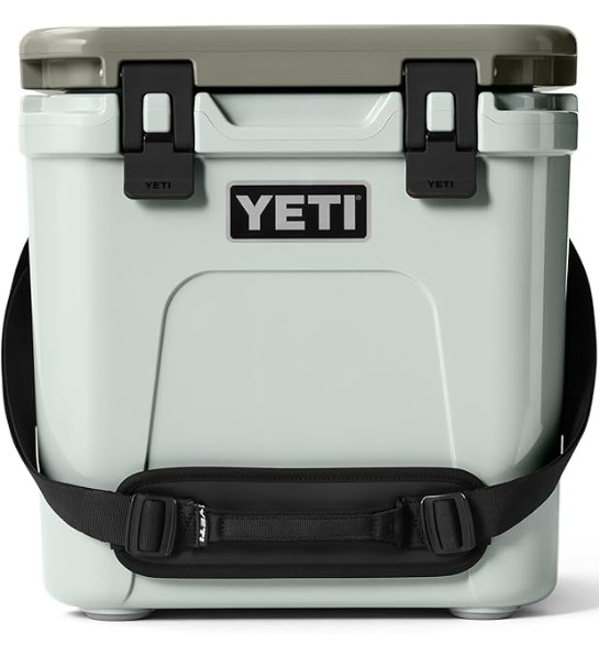 YETI Roadie 24 2.0 Hard Cooler with DoubleDuty Shoulder Strap and Drain Plug
