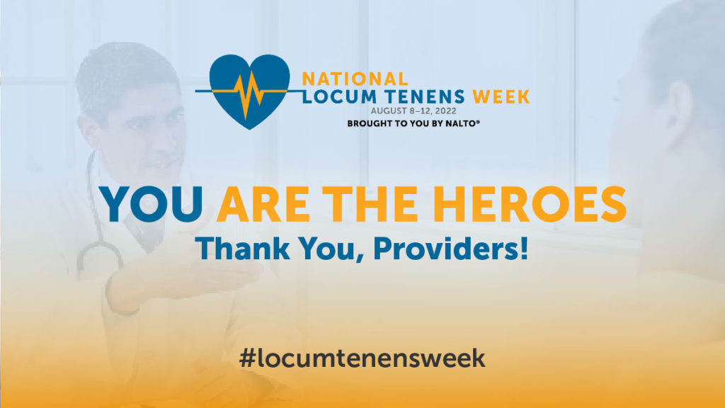 National Locum Tenens Week