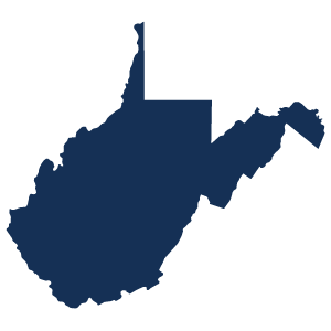 West Virginia map